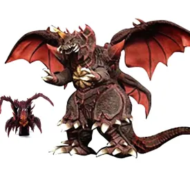 13" Inch Tall Destoroyah Ric   Extra Aggregate vs Godzilla 1995 TOHO Toy Figure SHONEN-RIC EXCLUSIVE