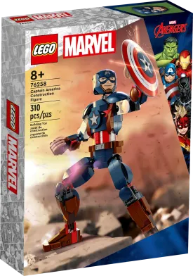 76258 Captain America Construction Figure