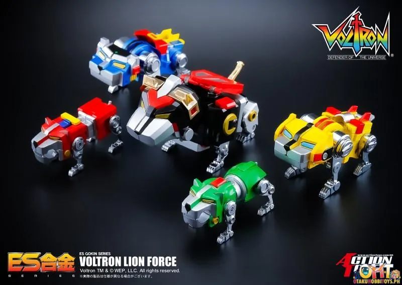 Action Toys Voltron: Defender of the Universe ES Gokin Voltron Lion Force