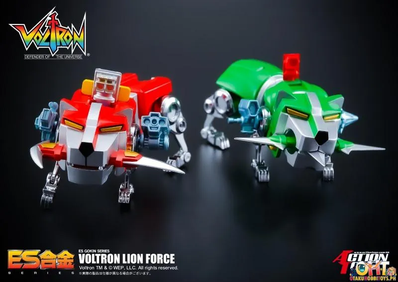 Action Toys Voltron: Defender of the Universe ES Gokin Voltron Lion Force