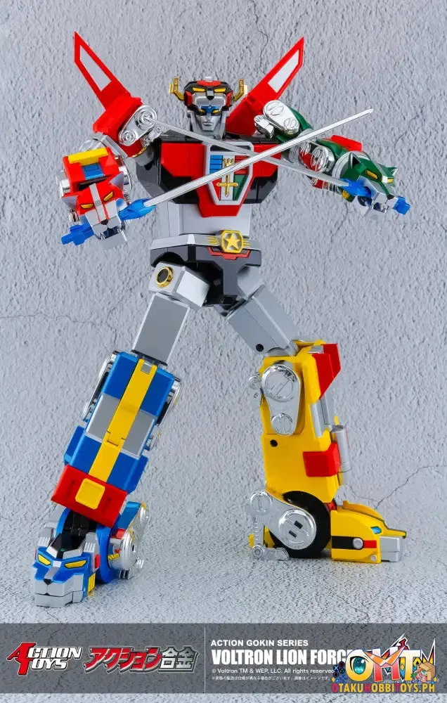Action Toys Voltron: Defender of the Universe Mini Gokin Series Voltron Lion Force