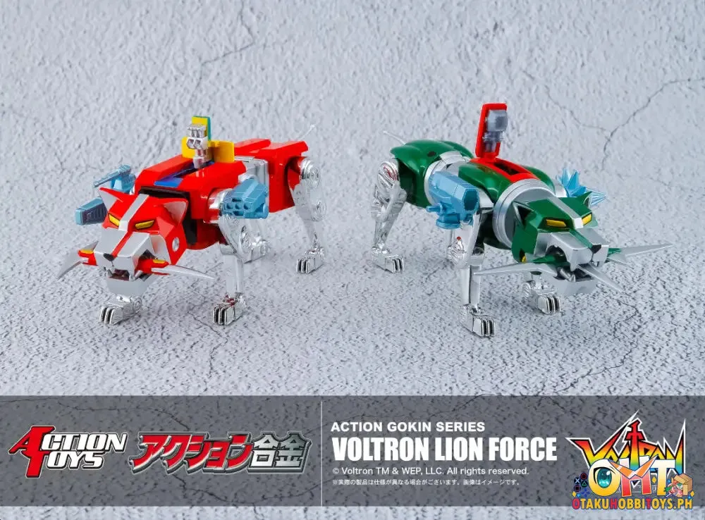 Action Toys Voltron: Defender of the Universe Mini Gokin Series Voltron Lion Force