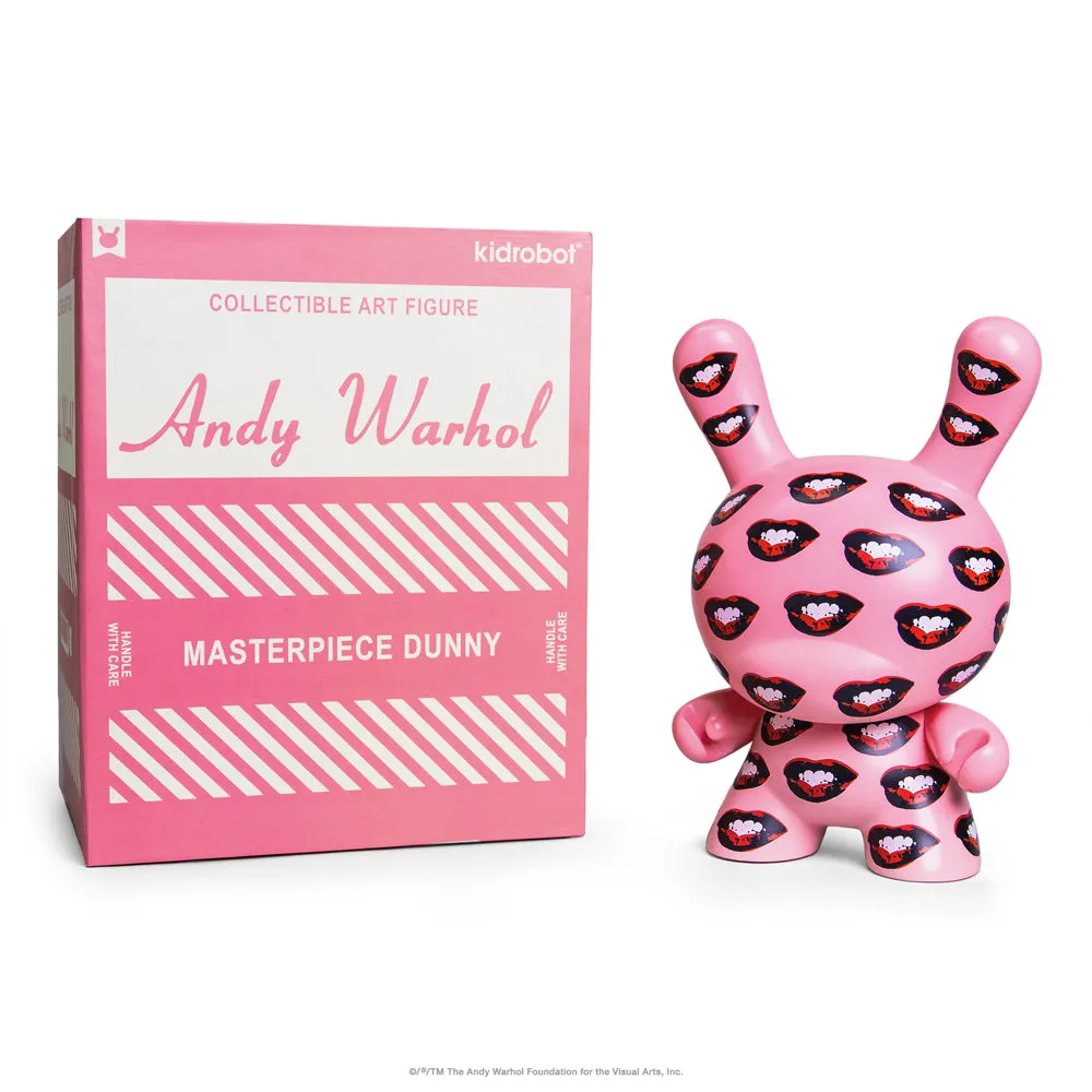 Andy Warhol 8" Masterpiece "Marilyn Lips" Dunny - Love Museum Exclusive