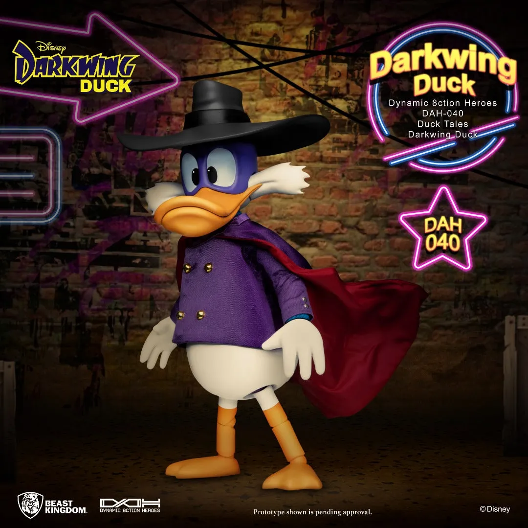 Beast Kingdom DAH-040 Duck Tales Darkwing Duck Dynamic 8ction Heroes Action Figure