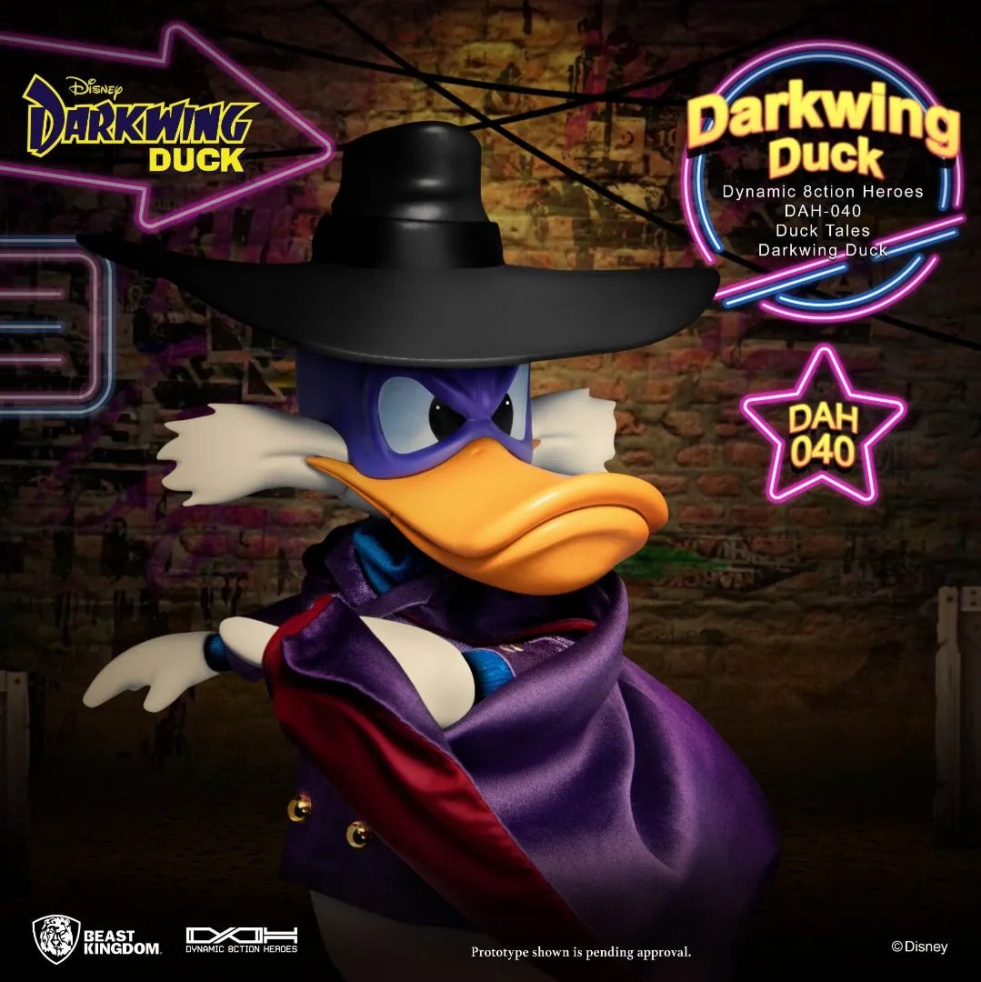 Beast Kingdom DAH-040 Duck Tales Darkwing Duck Dynamic 8ction Heroes Action Figure