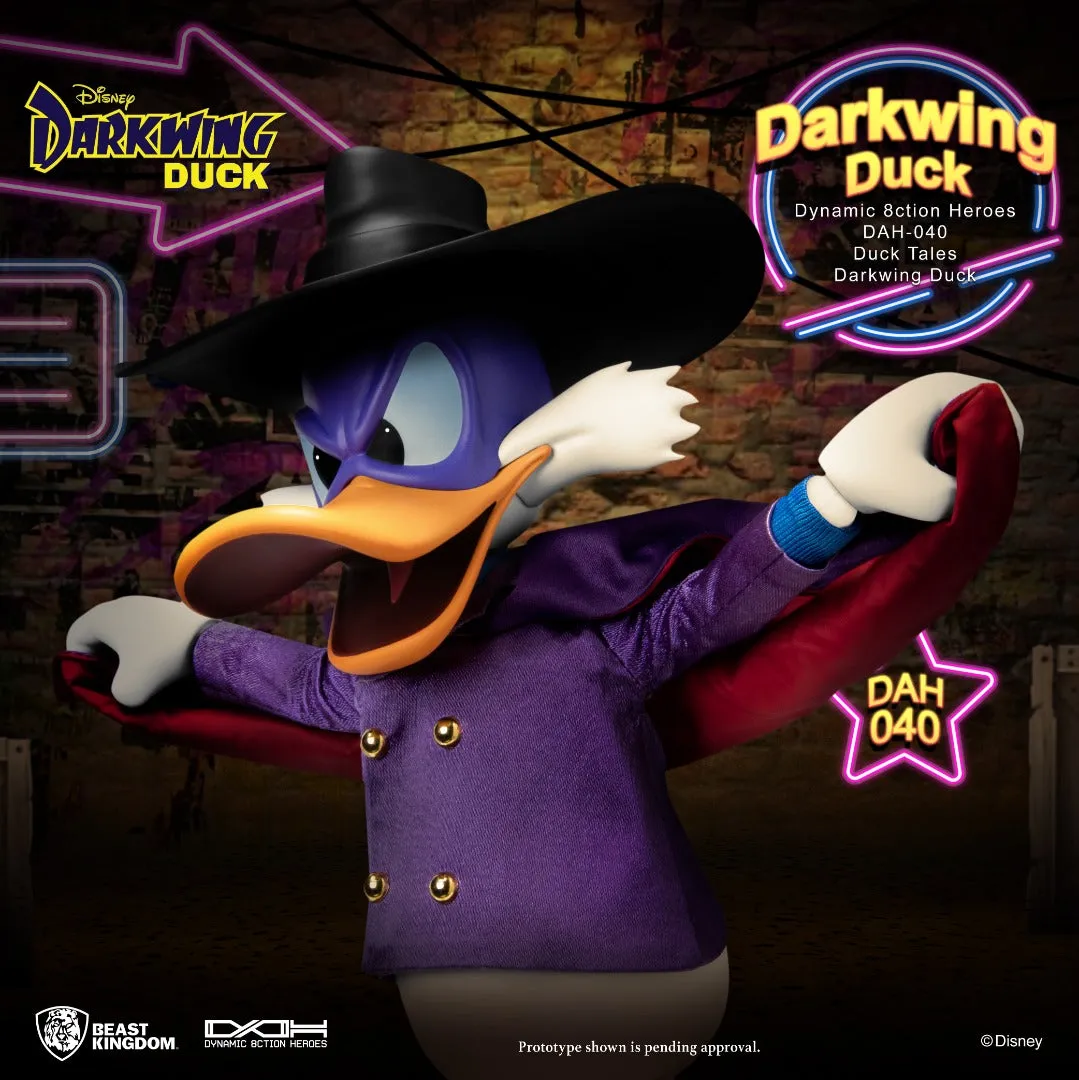 Beast Kingdom DAH-040 Duck Tales Darkwing Duck Dynamic 8ction Heroes Action Figure