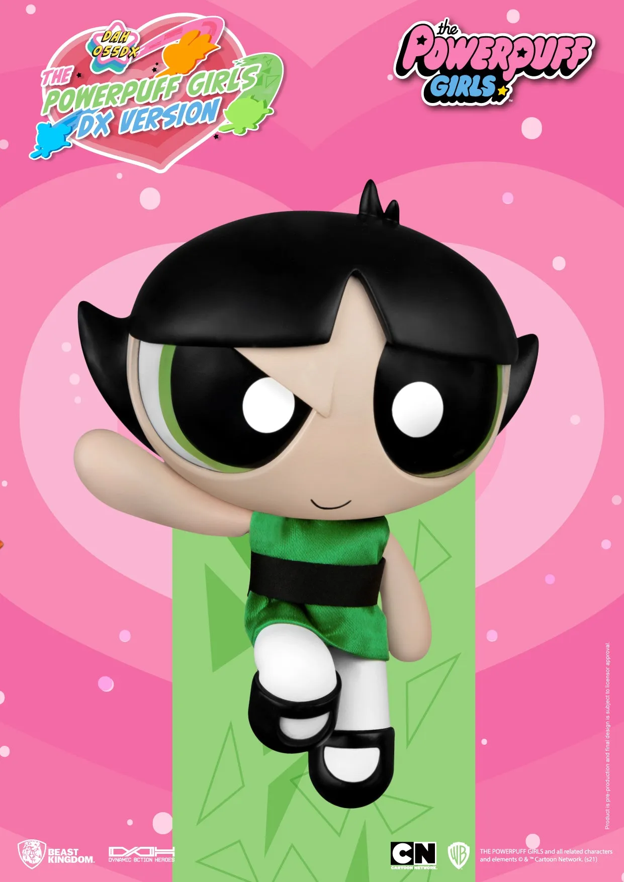 Beast Kingdom DAH-055DX The Powerpuff Girl 1:9 Scale Dynamic 8ction Heroes Action Figure