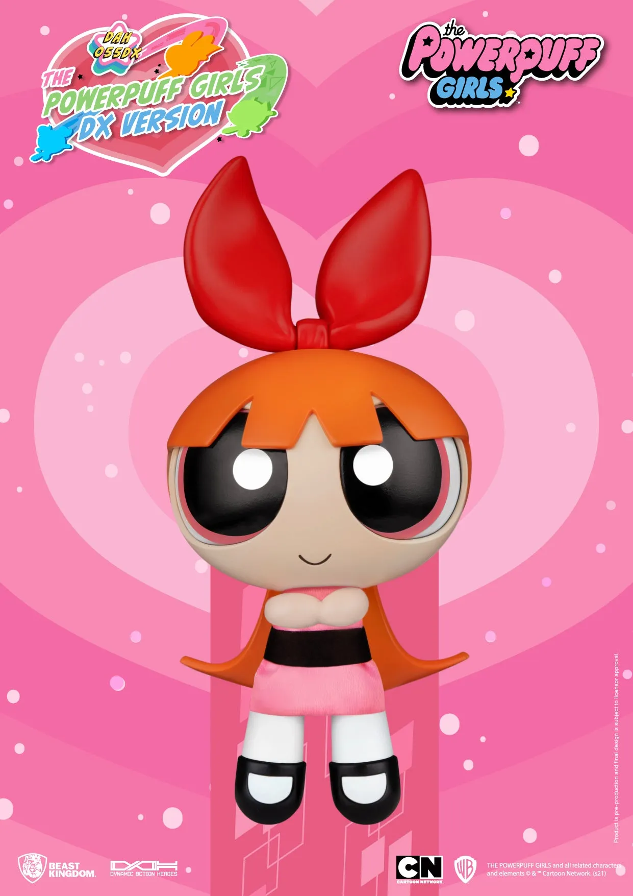 Beast Kingdom DAH-055DX The Powerpuff Girl 1:9 Scale Dynamic 8ction Heroes Action Figure