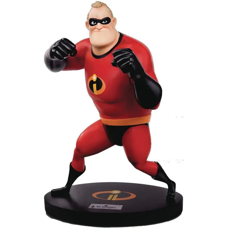 Beast Kingdom MC-007SP Disney Pixar The Incredibles: Mr. Incredible SP Edition 1:4 Scale Master Craft Figure Statue (With Random Invisible/Colored Jack-Jack)