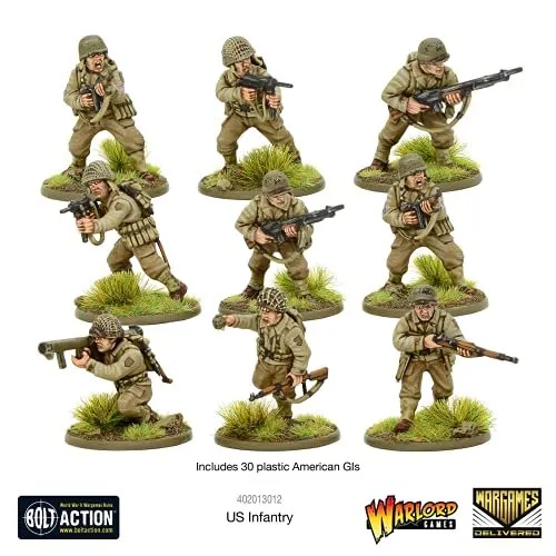 Bolt Action - USA: US Infantry Set   Digital Guide - D-Day: Overlord