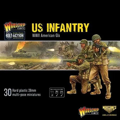 Bolt Action - USA: US Infantry Set   Digital Guide - D-Day: Overlord