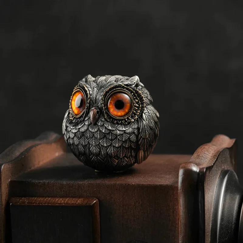 Buy 1 Free 1 Realistic Lucky Owl Guardian Figurine