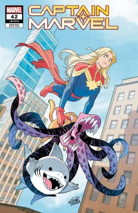 Captain Marvel #42 Gurihiru Jeff The Landshark Variant