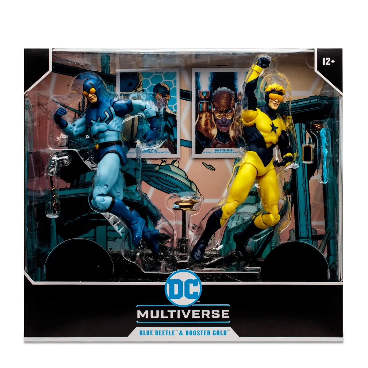 DC Collector Booster Gold and Blue Beetle 7-Inch Scale Action Figure 2-Pack