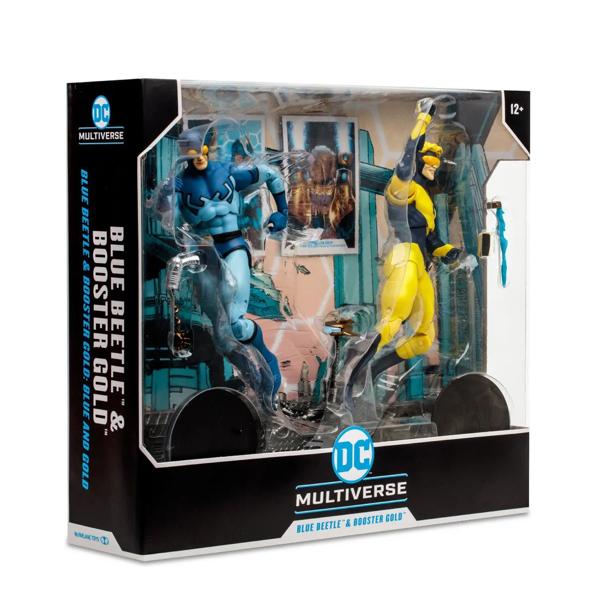 DC Collector Booster Gold and Blue Beetle 7-Inch Scale Action Figure 2-Pack