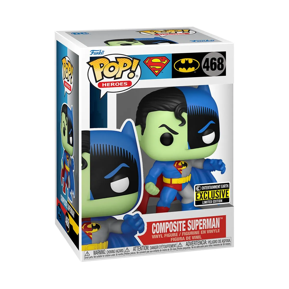 DC Comics Composite Superman Pop! Vinyl Figure - Entertainment Earth Exclusive
