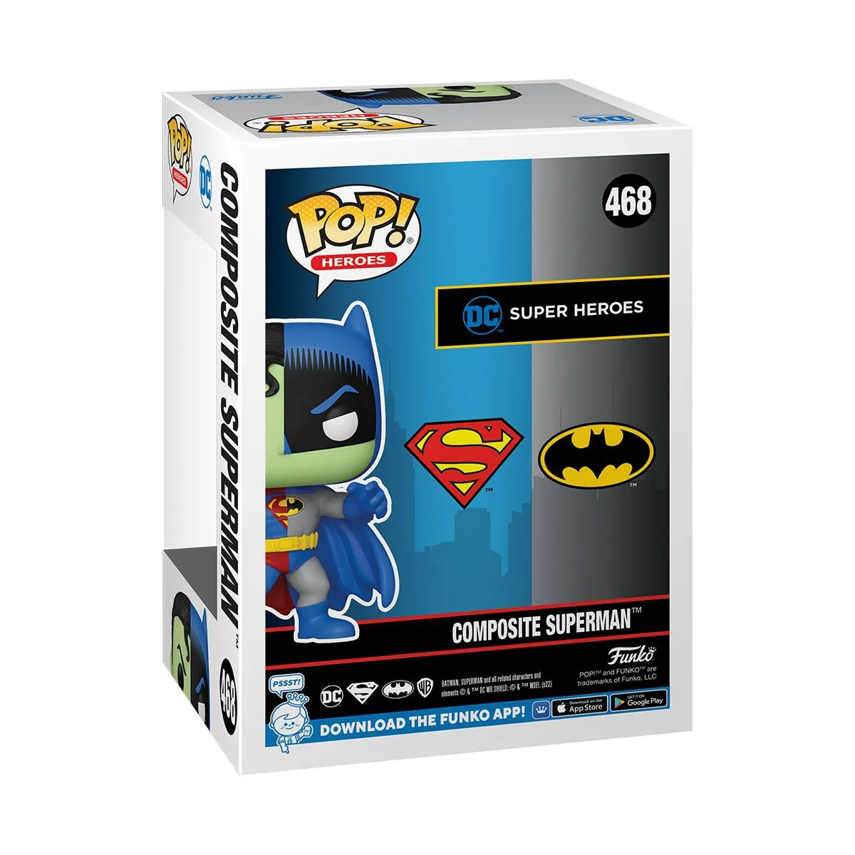 DC Comics Composite Superman Pop! Vinyl Figure - Entertainment Earth Exclusive
