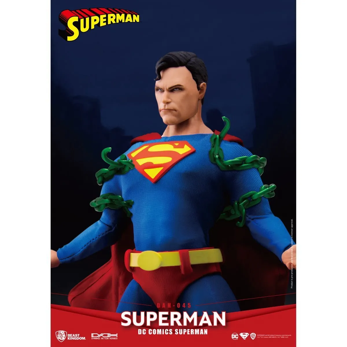 DC Comics Dynamic 8ction Heroes DAH-045 Superman