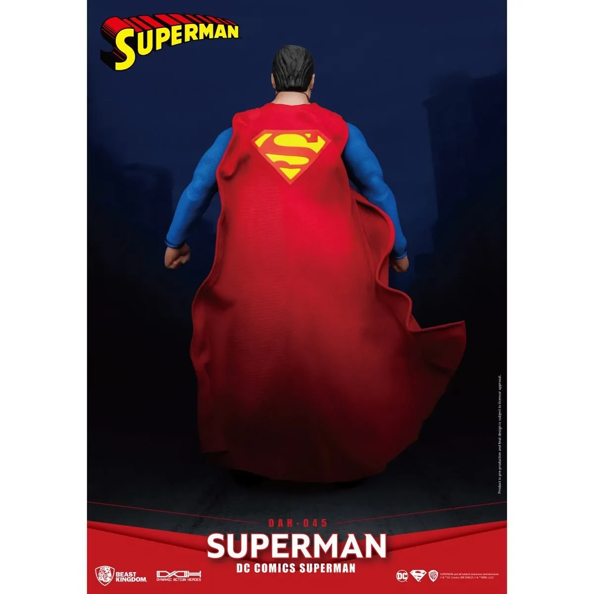DC Comics Dynamic 8ction Heroes DAH-045 Superman