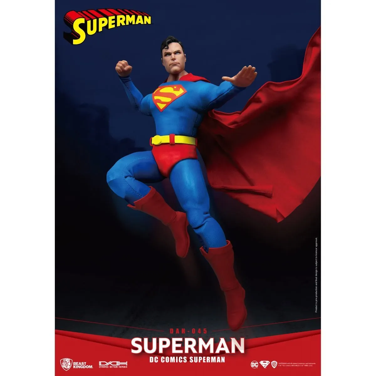 DC Comics Dynamic 8ction Heroes DAH-045 Superman
