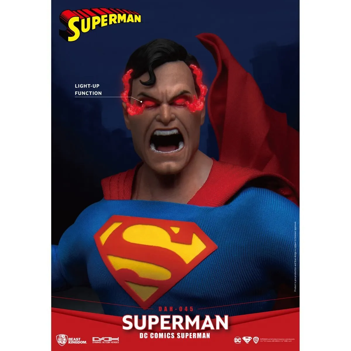 DC Comics Dynamic 8ction Heroes DAH-045 Superman