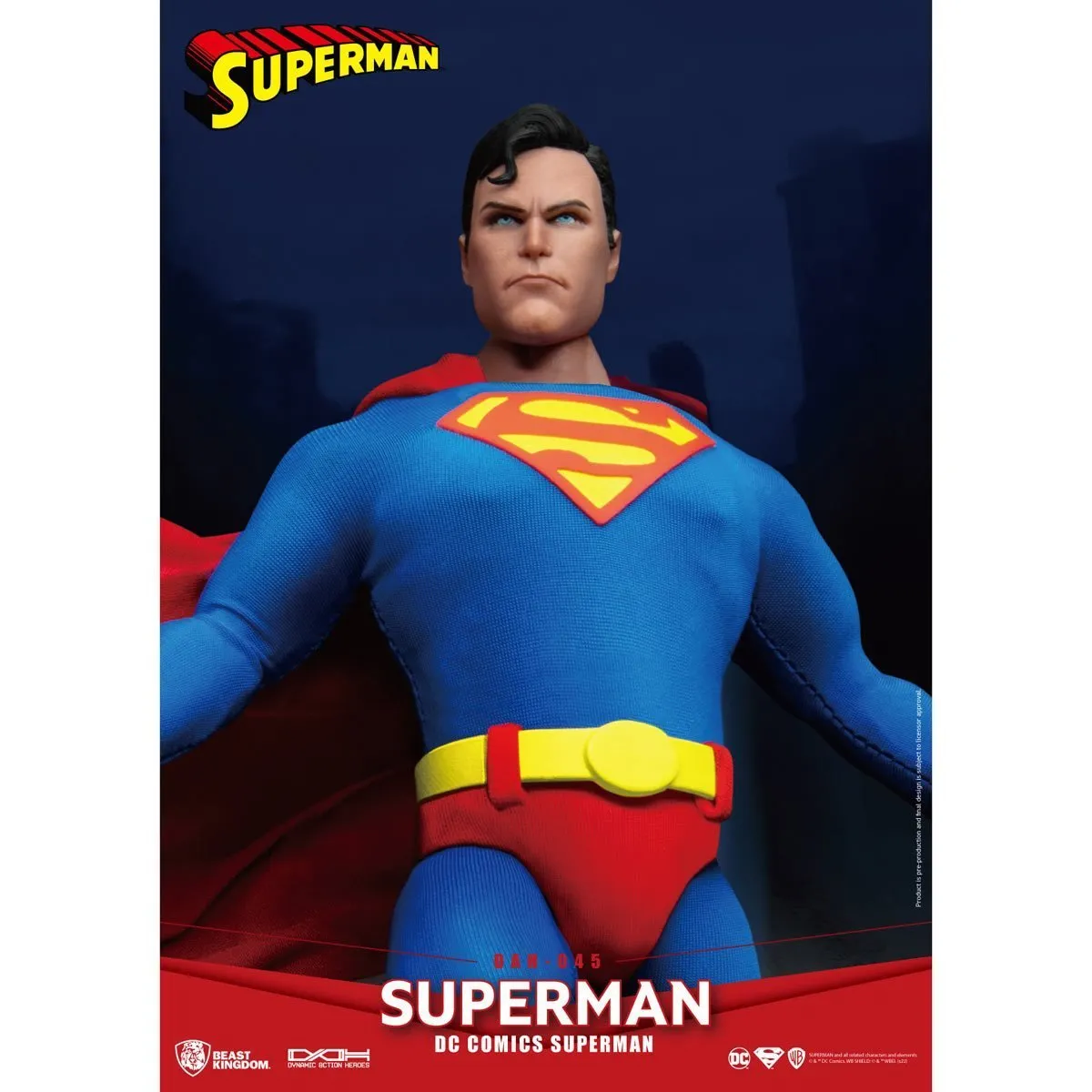 DC Comics Dynamic 8ction Heroes DAH-045 Superman