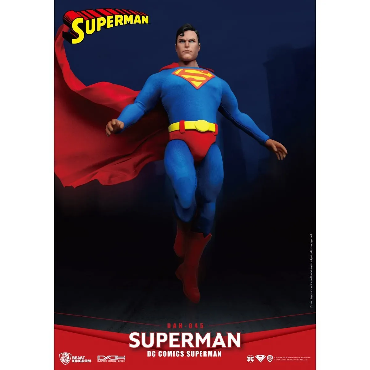 DC Comics Dynamic 8ction Heroes DAH-045 Superman