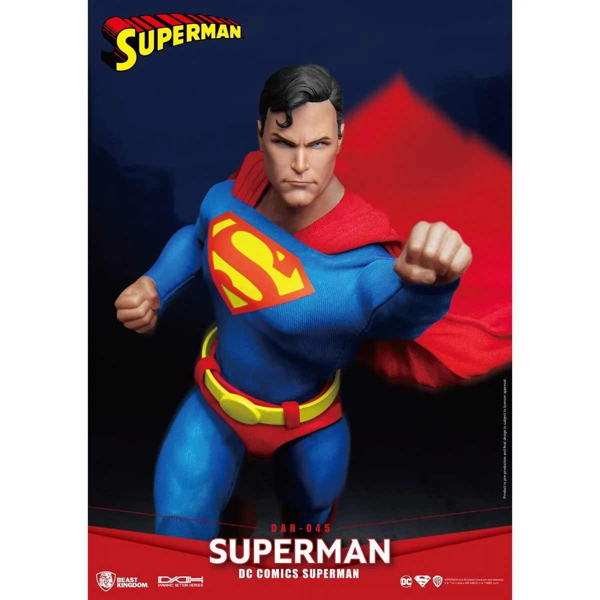DC Comics Dynamic 8ction Heroes DAH-045 Superman