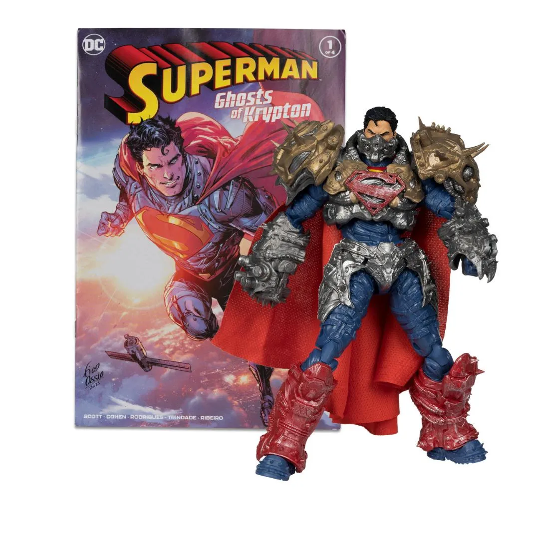 DC Comics - Superman Wave 5 - Superman (Gold Label) By Mcfarlane Toys