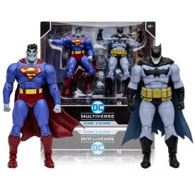 DC Multiverse Bizarro & Batzarro 2-Pack 7" Inch Scale Action Figures - McFarlane Toys