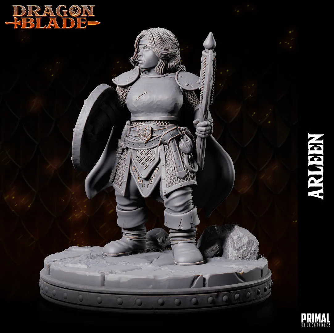 DNDFZD - Arleen Goldenaxe - The Stoneheart Forger Lady Dwarf