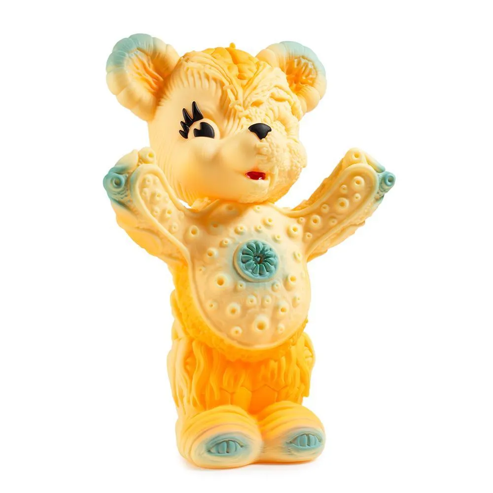 Free Hugs Bear Art Figure - Orange Edition - Limited to 500