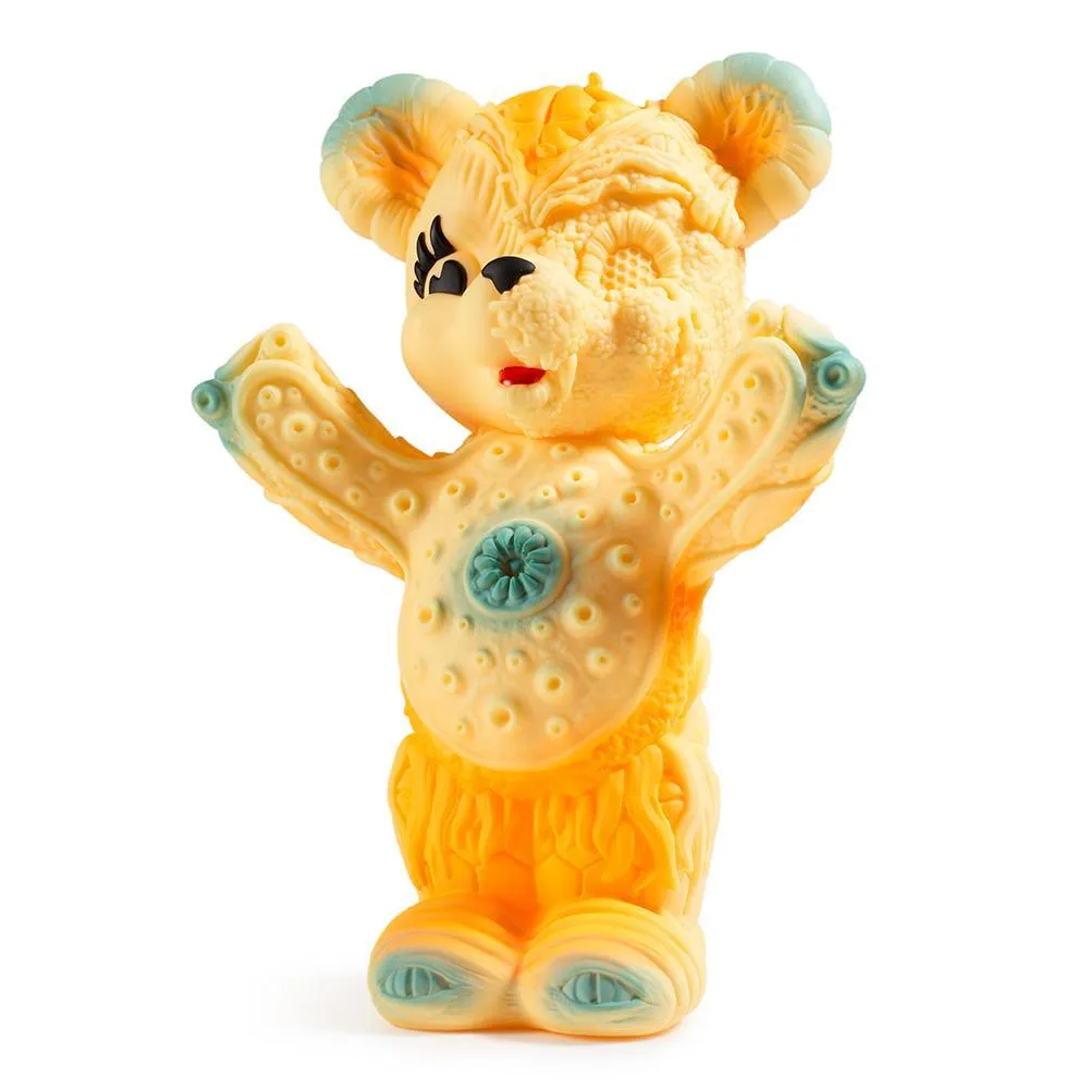 Free Hugs Bear Art Figure - Orange Edition - Limited to 500