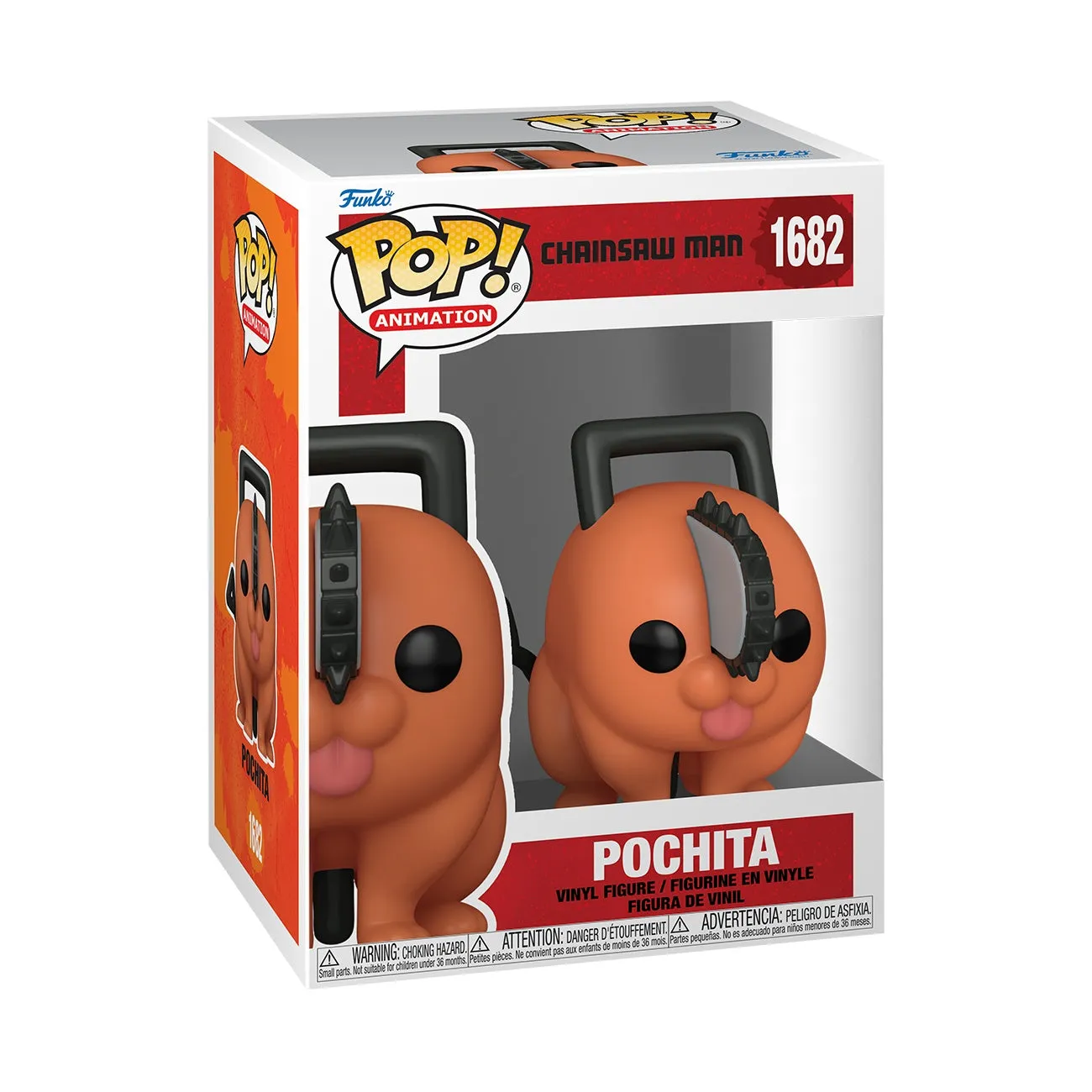 Funko POP! Animation Chainsaw Man Pochita 3.75" Vinyl Figure (#1682)