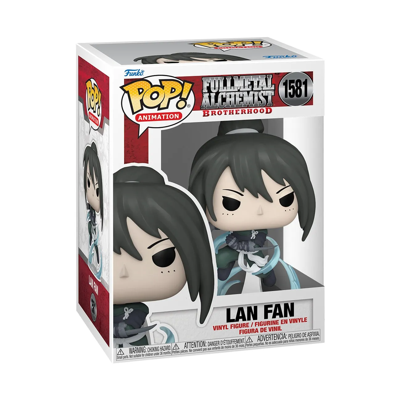 Funko POP! Animation Fullmetal Alchemist: Brotherhood Lan Fan 3.75" Vinyl Figure (#1581)