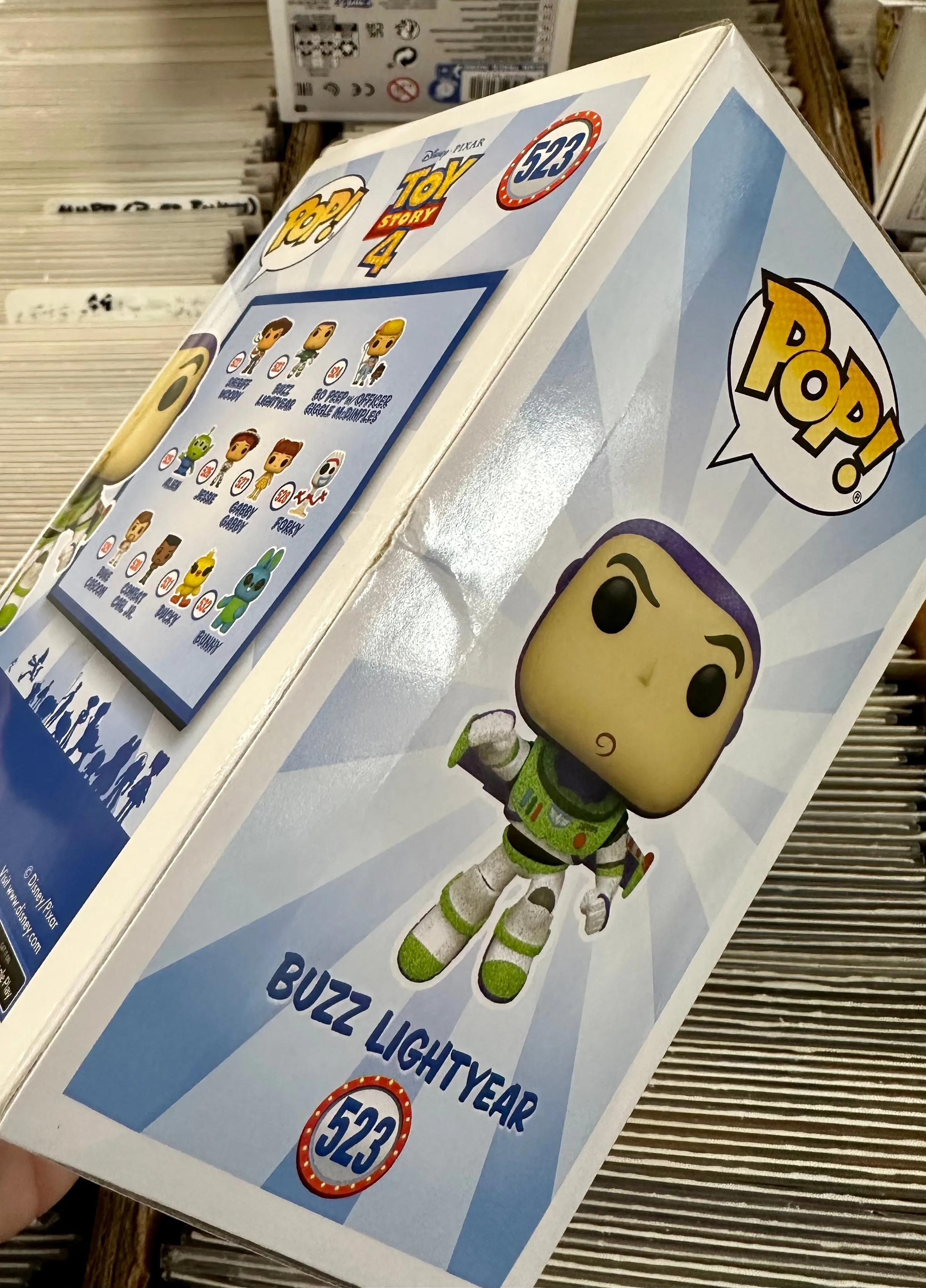 Funko Pop! Disney Buzz Lightyear #523 Pixar Toy Story Diamond LE3000 Exclusive