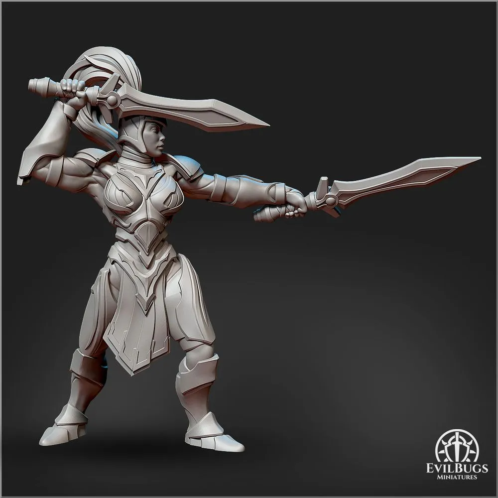 Guardian Knights - Morgana Bladesinger    28mm/32mm/54mm