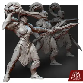 Guardian Knights - Morgana Bladesinger    28mm/32mm/54mm