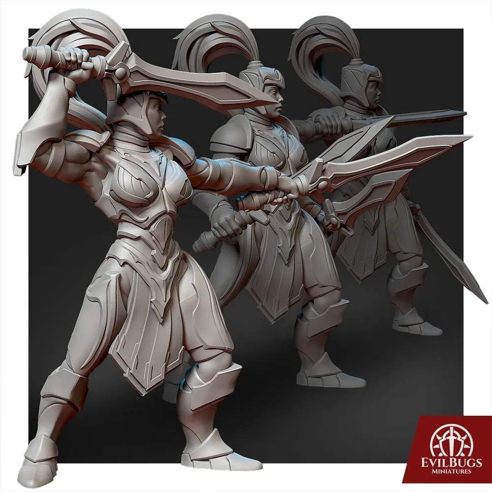Guardian Knights - Morgana Bladesinger    28mm/32mm/54mm