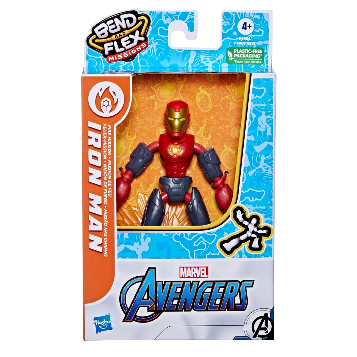 Marvel Avengers Bend and Flex Missions 15cm Figure (Styles Vary - One Supplied)