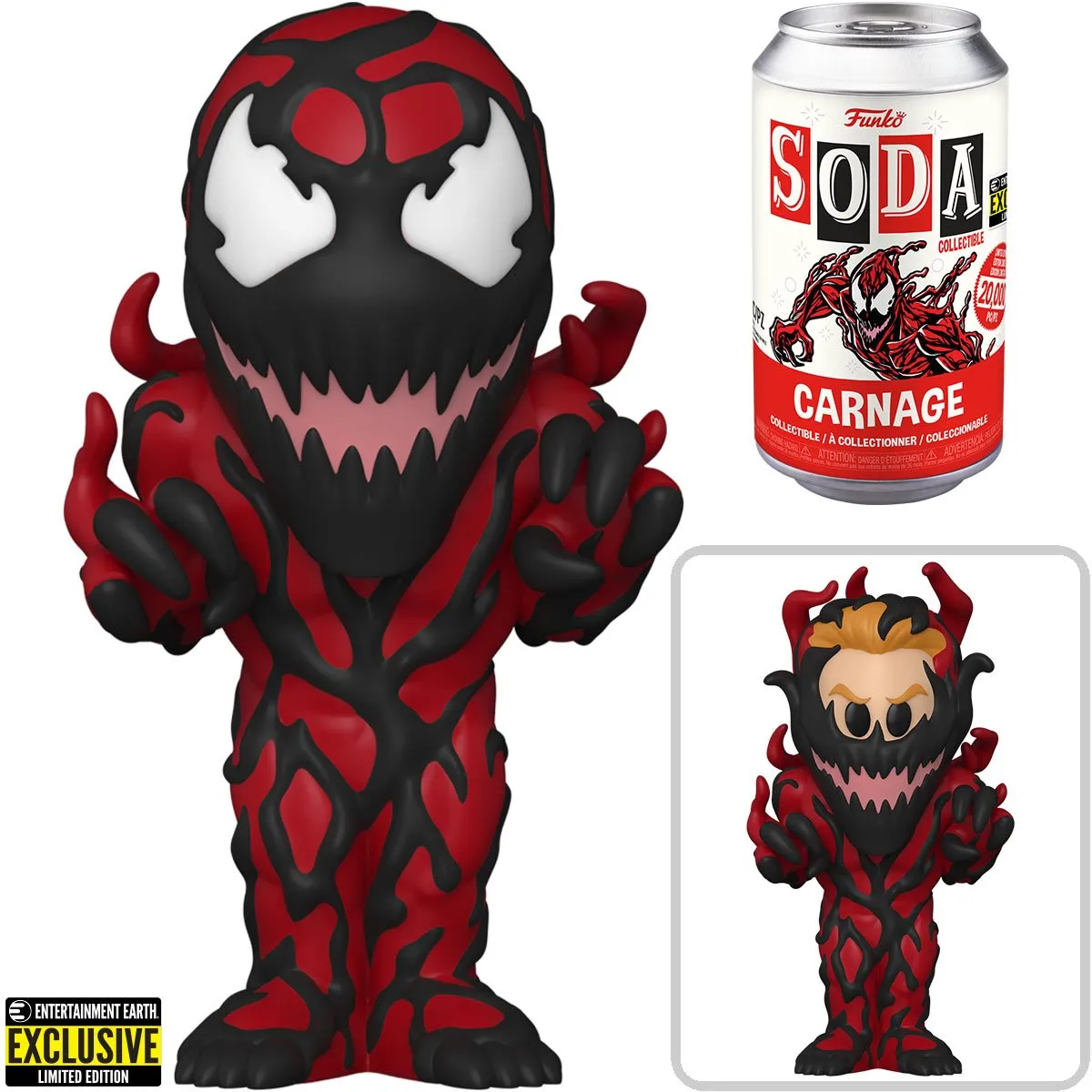 Marvel Carnage Soda Vinyl Figure - EE Exclusive