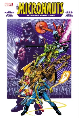 Micronauts: The Original Marvel Years Omnibus Vol. 3 Arthur Adams Cover HC [DM Only]