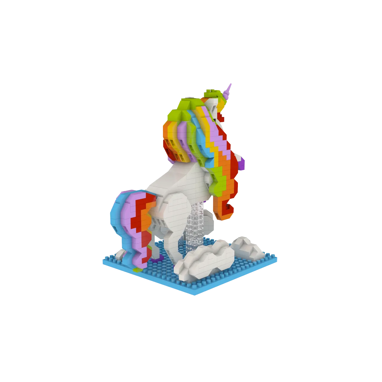 Mini Building Blocks - Unicorn