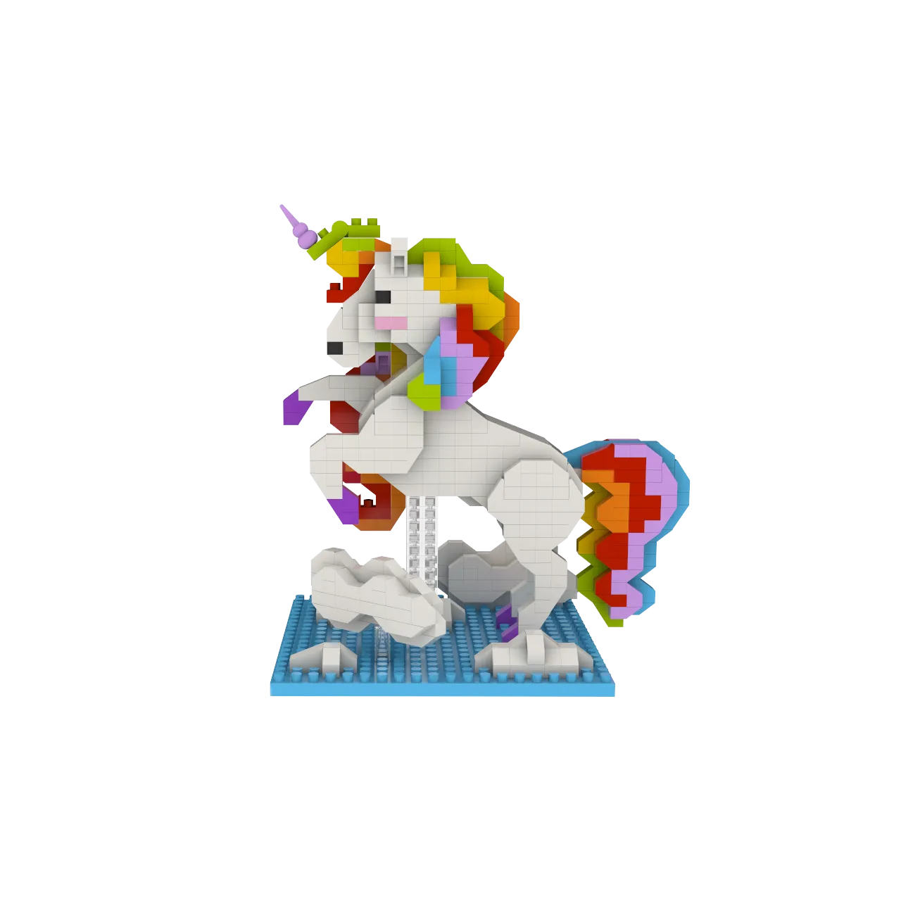 Mini Building Blocks - Unicorn