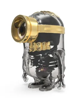Minions Anatomy Black Friday Gold Despicable Me Art Toy by Kidrobot
