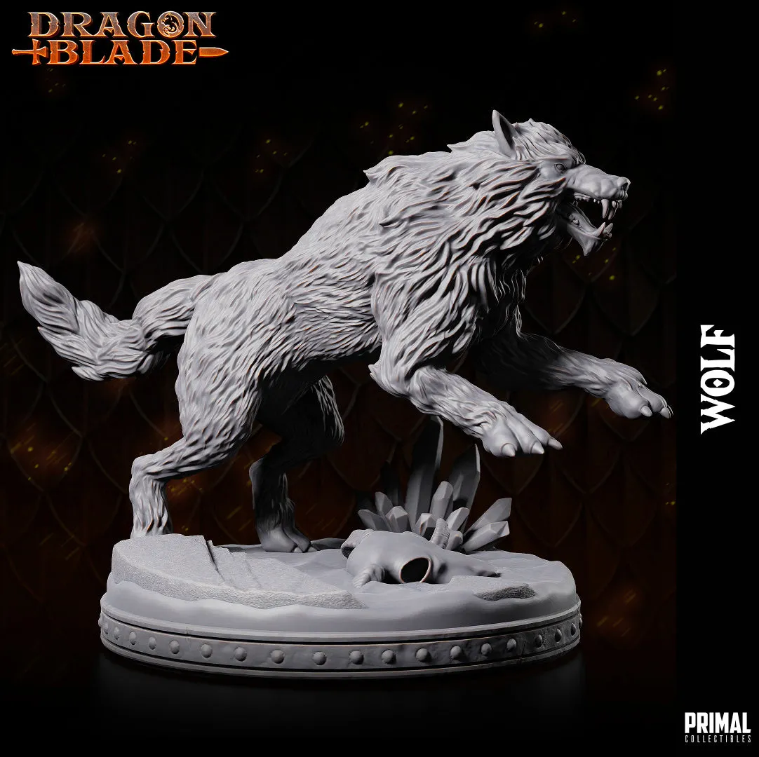MONSTER - Snowdasher - Alpha Artic Wolf NPC Beasts