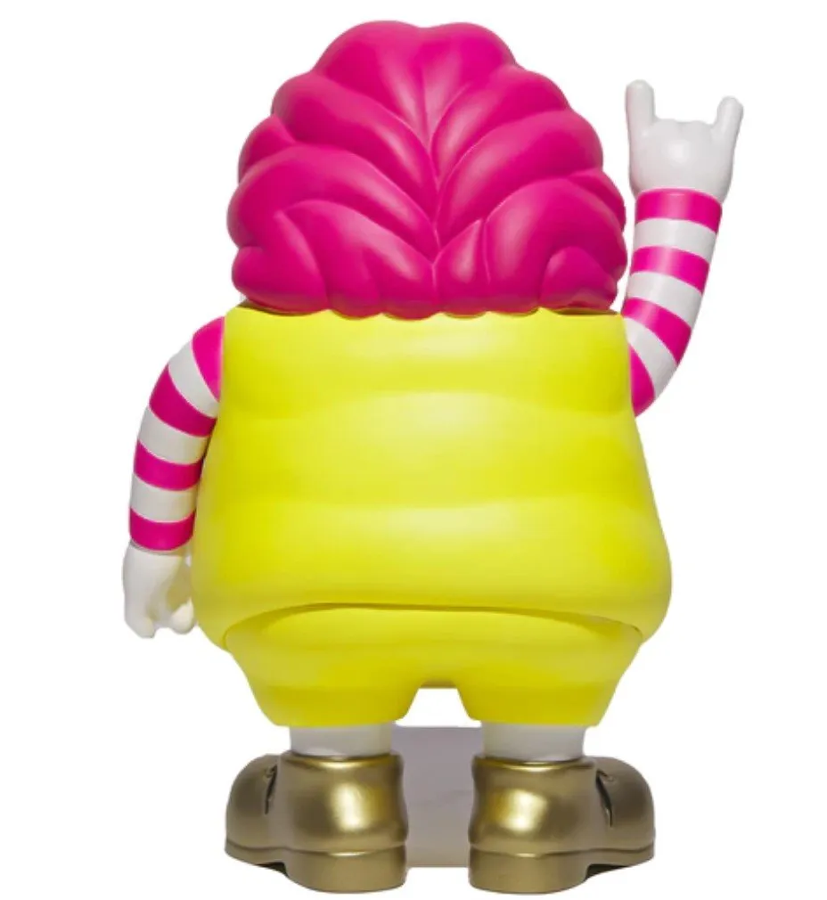 Neon MC Supersized Grin Art Toy by Ron English