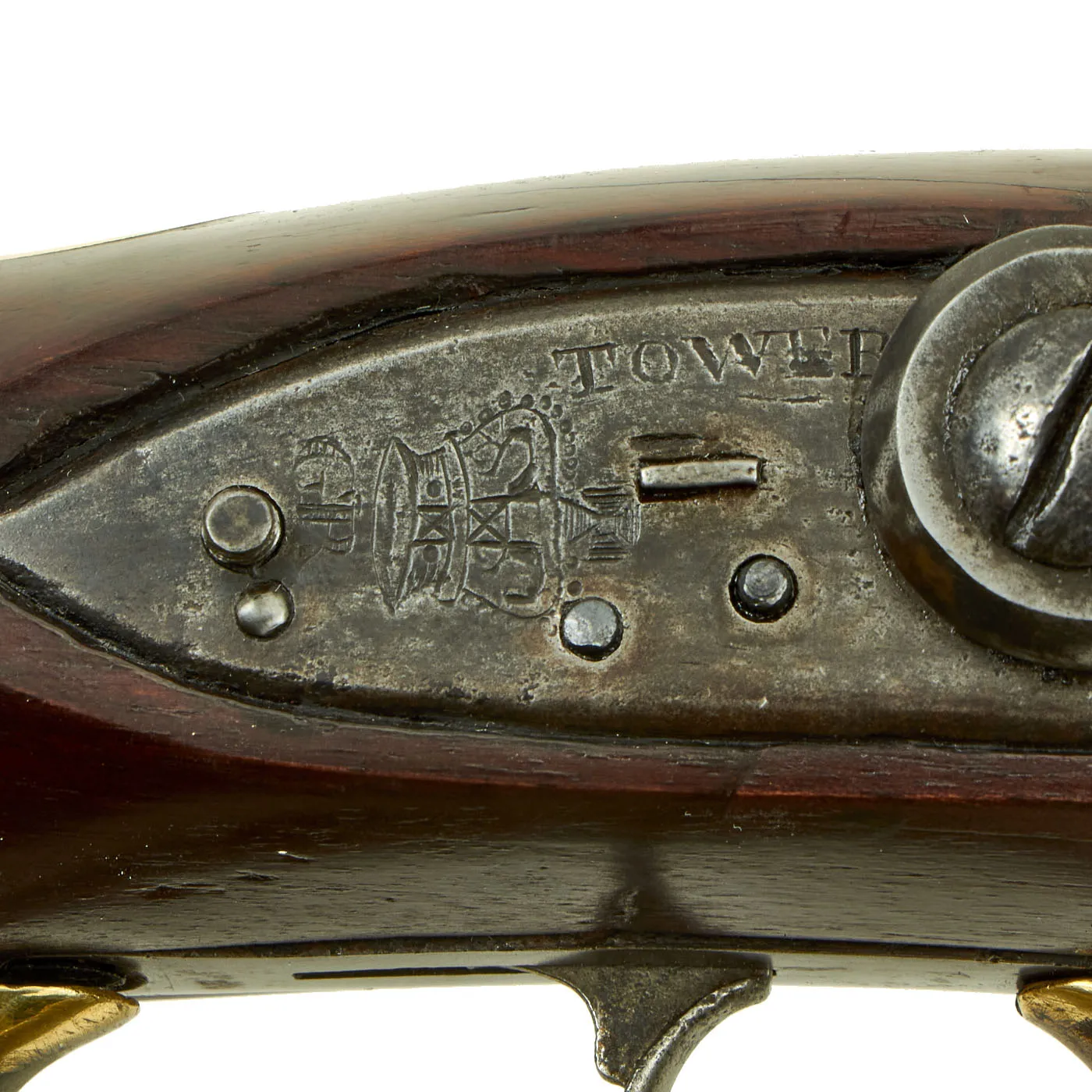 Original British 1780 Royal Navy Henry Nock Seven Barrel Flintlock Volley Gun in Excellent Condition