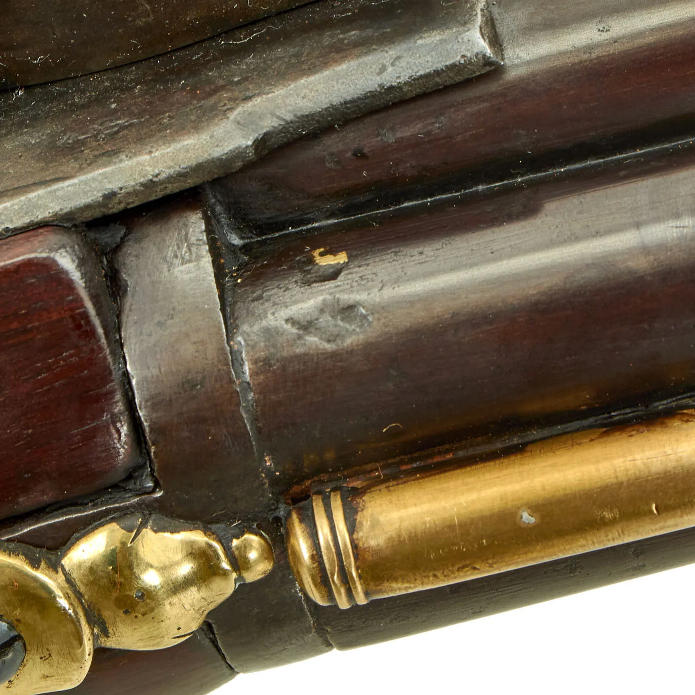 Original British 1780 Royal Navy Henry Nock Seven Barrel Flintlock Volley Gun in Excellent Condition