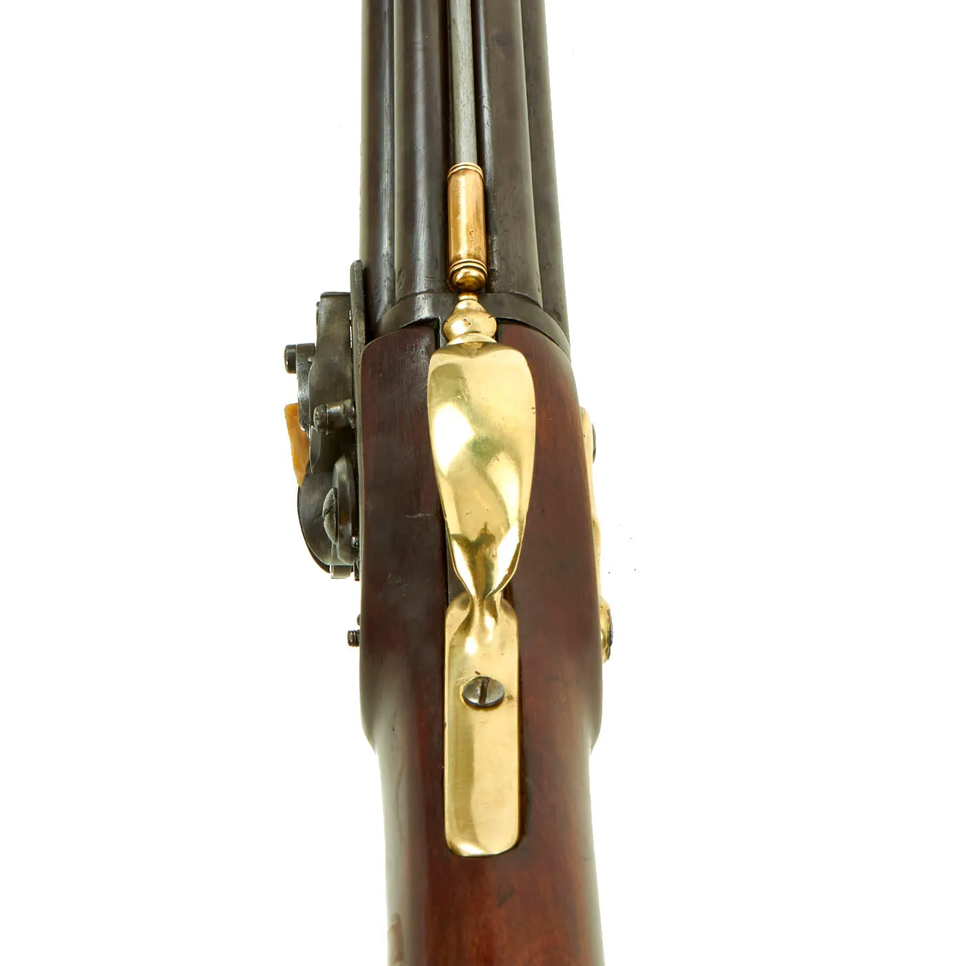 Original British 1780 Royal Navy Henry Nock Seven Barrel Flintlock Volley Gun in Excellent Condition